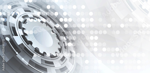 Fotografía abstract technology background Business & development direction