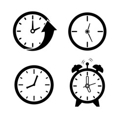 Poster - time icon design