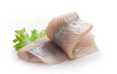 Herring with lettuce