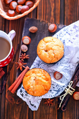 Canvas Print - muffins