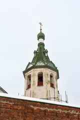 The bell tower of the wall.