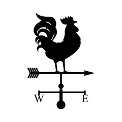 rooster weather vane