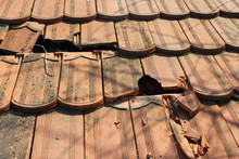 Damaged The Roof Of The House