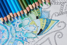 Coloring For Adults And Color Pencils
