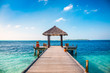 © Andrei Armiagov - Maldives, a place on the beach for weddings.