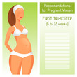 © incomible - Recommendations for pregnant women in first trimester of pregnancy