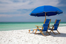 Chairs On The Beach At Seaside Florida