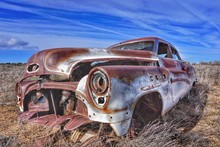 Abandoned Vintage Car