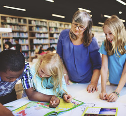 Wall Mural - Academic School Childern Learning Elementary Concept