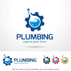 Plumbing Logo Template Design Vector