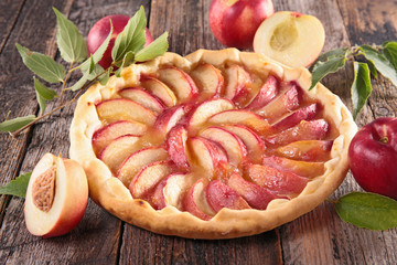 peach tart