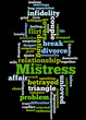 © kalpis - Mistress, word cloud concept 5