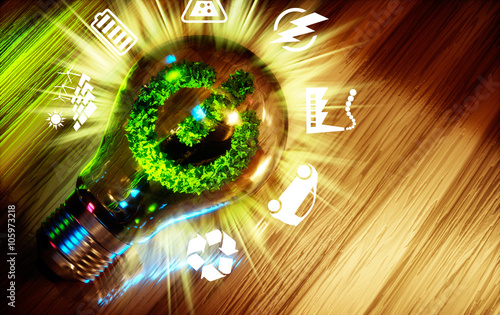 Concept Of Green Energy Innovation Technology Acheter Cette Illustration Libre De Droit Et Decouvrir Des Illustrations Similaires Sur Adobe Stock Adobe Stock