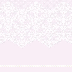 Sticker - Lace background of a vintage style