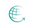 Globe travel logo