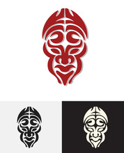 Totem Man Face Mask