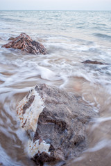 Wall Mural - Rocks by the beach, Hua Hin