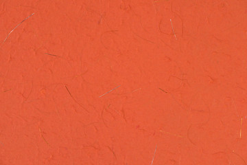 Canvas Print - Wrinkled Orange paper texture for background