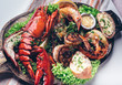 Grilled Lobster & Prawn Platter