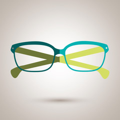 Wall Mural - glasses icon  design 