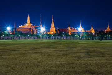 Wat Phra Kaew temple of Thailand