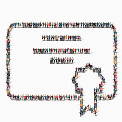 people certificate award icon