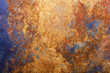 Rust on the metal as a background