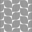 Vector seamless texture. Modern abstract background. Repeating geometric pattern with abstract figures.