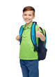 © Syda Productions - happy student boy with school bag