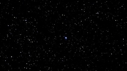 Wall Mural - a twinkling star background