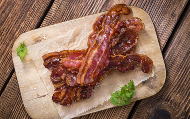 Canvas Print - Fried Bacon