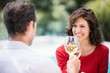 © WavebreakmediaMicro - Couple toasting white wine