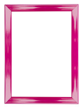Pink Frame Abstract Background Has Clipping Path