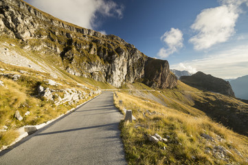 Wall Mural - the road to Mangart, Julian Alps, Slovenia