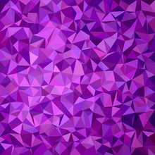 Purple Irregular Triangle Mosaic Background Design