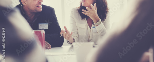 Cuadros en Lienzo Business People Meeting Conference Discussion Working Concept