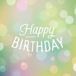 © Ildogesto - Vintage background with slogan for birthday