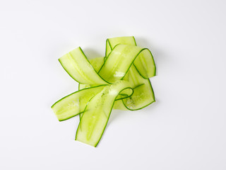 Wall Mural - thin cucumber slices