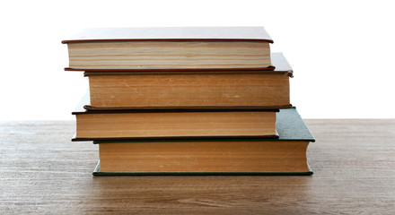 Canvas Print - Few books on table