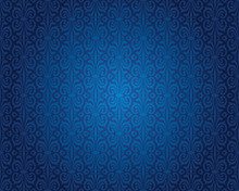 Damask Pattern Background Blue Free Stock Photo Public Domain Pictures