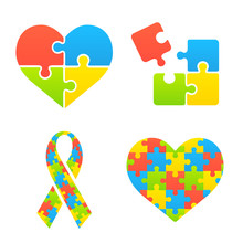 Autism awareness Puzzle Icon Free Stock Photo Public Domain Pictures