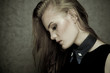 © Dimentry - Girl in the studio shot in profile
