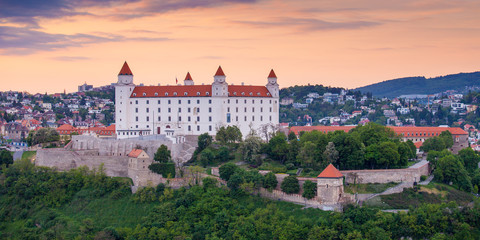 Canvas Print - Bratislava panorama