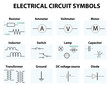 Common circuit diagram symbols