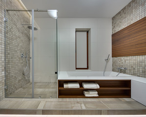 Bathroom in a modern style