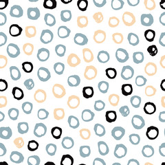 Aufkleber - Scandinavian seamless pattern
