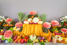 Fruits Carvings