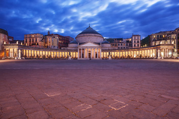 Wall Mural - Piazza del Plebiscito, Naples