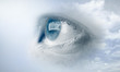 © Sergey Nivens - Woman eye in sky