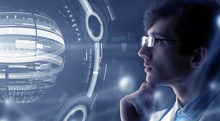 Wall Mural - innovative technologies in science and medicine